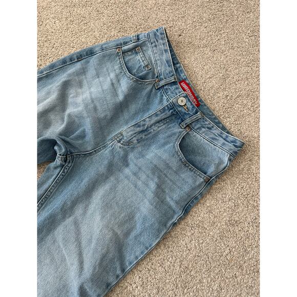 Unionbay 3 straight leg blue jeans straight mom denim light juniors women pants - Picture 8 of 8